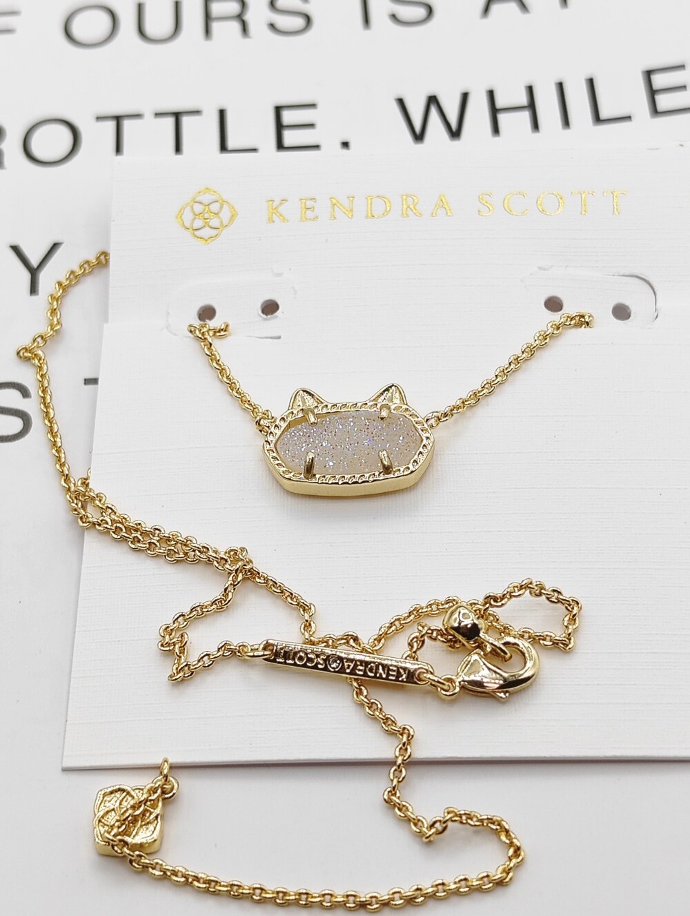 Kendra Scott Gold Necklace
